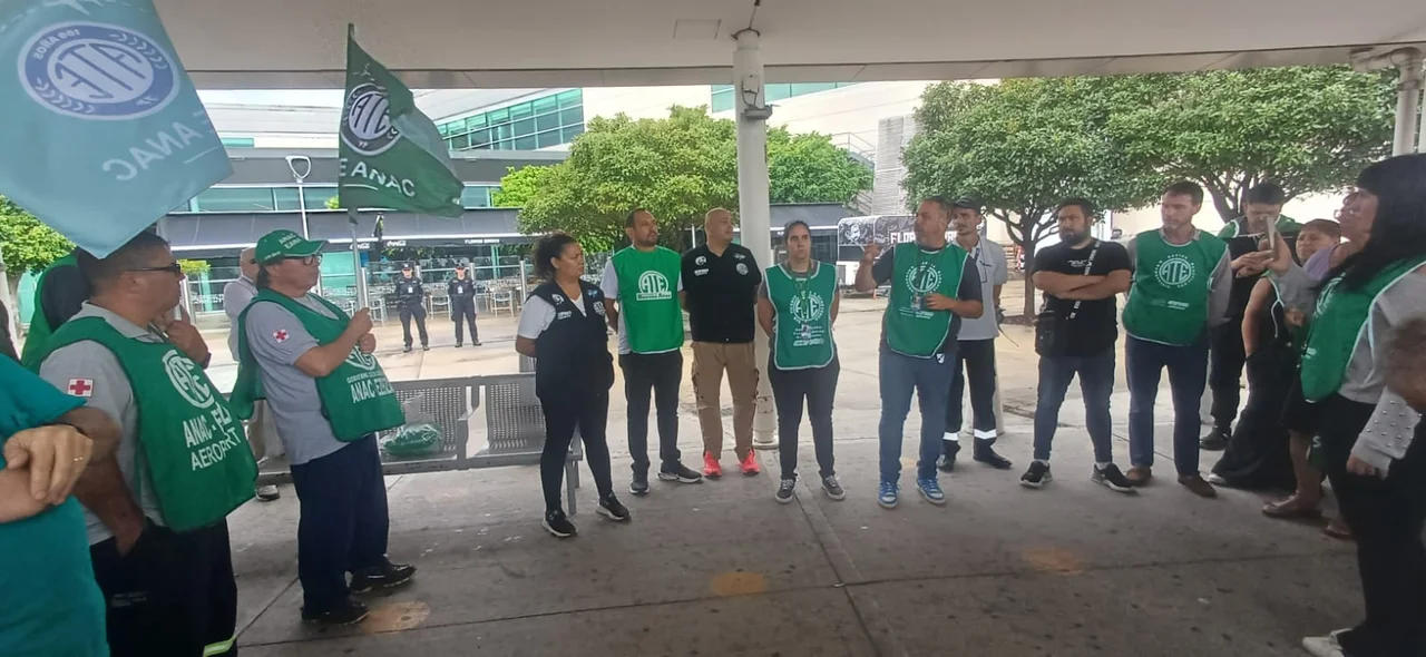 ATE-ANAC ratifica cese total de actividades en aeropuertos para el próximo lunes