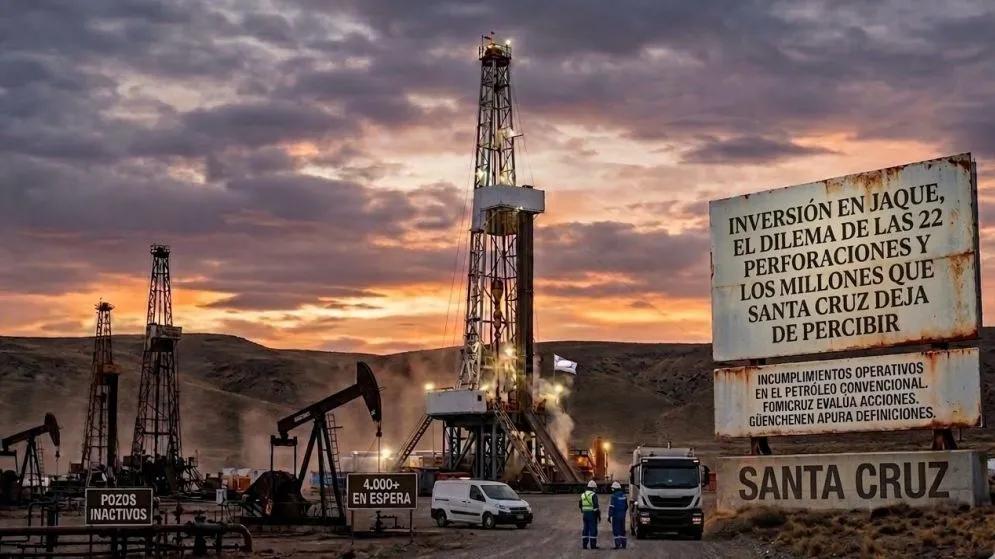Inversión petrolera en jaque: El dilema de las 22 perforaciones y los millones que Santa Cruz deja d