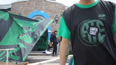 RECLAMO GREMIAL ATE confirmó paro y movilización en Santa Cruz: fecha y reclamos