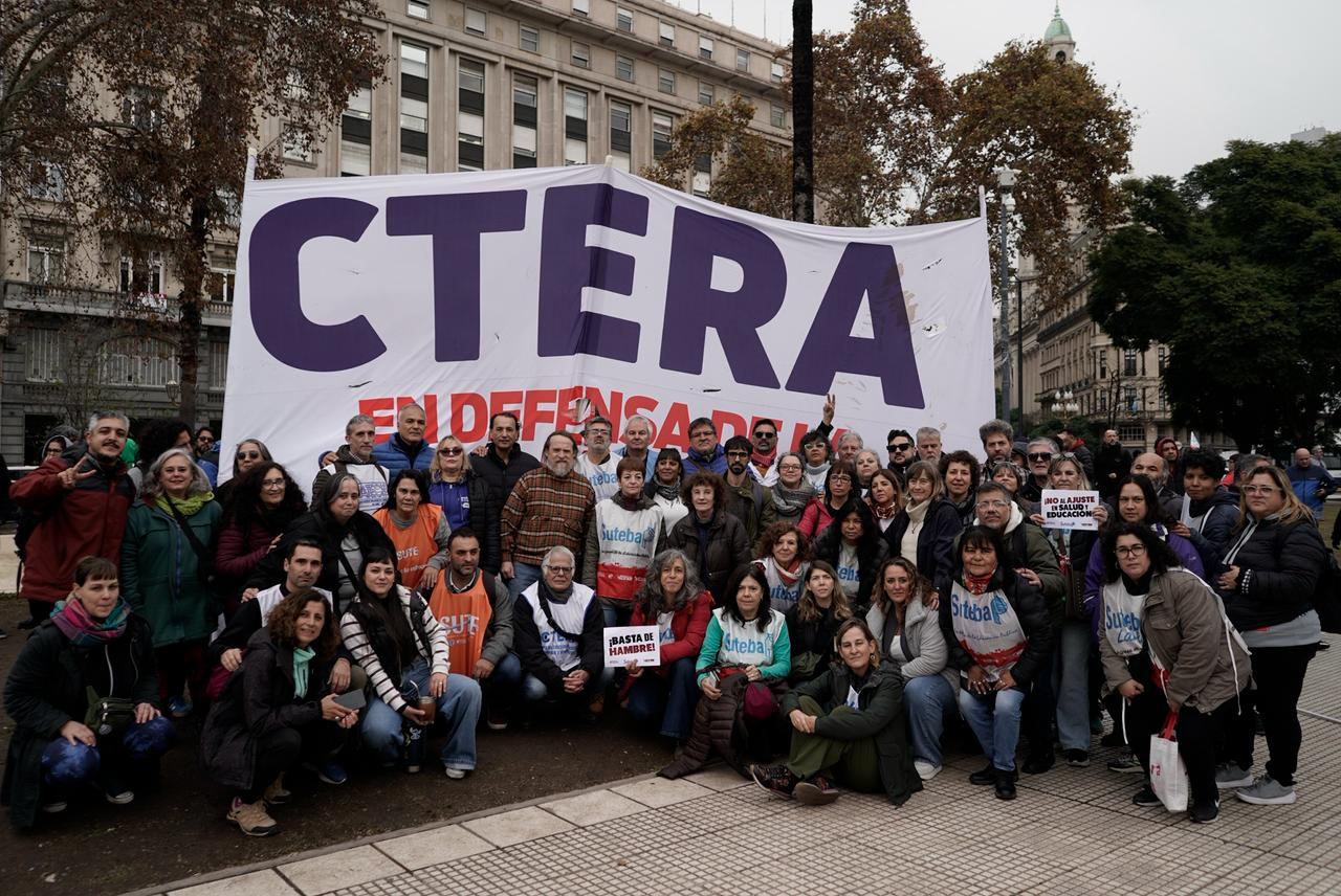 DOCENTES CTERA anunció un nuevo paro nacional docente y exige la reapertura de la paritaria