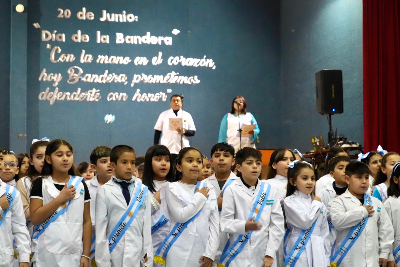 Con presencia de veteranos de Guerra de Malvinas Estudiantes de Santa Cruz realizaron su Promesa de