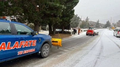 PLAN INVERNAL El Calafate activó el Plan Invernal tras las primeras nevadas intensas de 2026